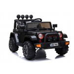 Elektrické autíčko - Jeep BRD-7588 4x4 - nelakované - čierne